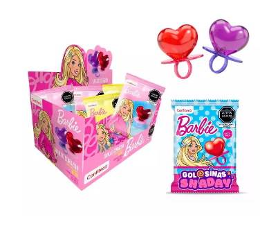 Barbie Anillo Corazón x 12 UND